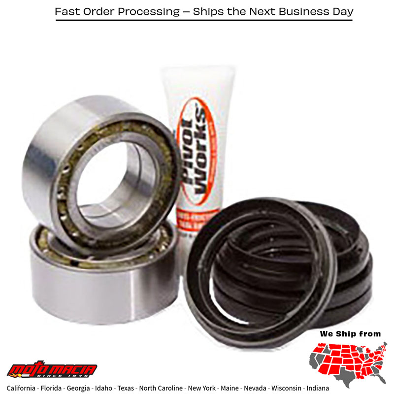Front Wheel Bearing Kit Polaris Rzr 570 Eps 2016-2019 900 2014- more