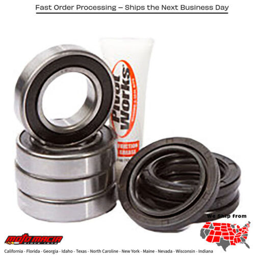 Front Wheel Bearing Kit Kawasaki Kfx 80 2003-2006 Suzuki Lt-F250 Quadrunner