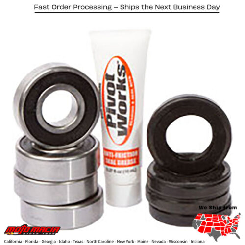 Front Wheel Bearing Kit Kawasaki Klf110 Mojave [Sra] 1987-1988
