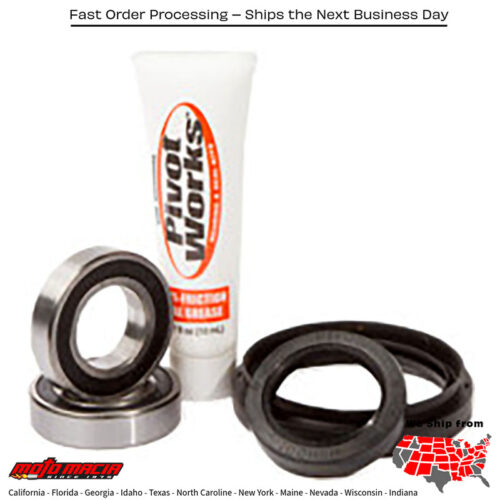 Front Wheel Bearing Kit Honda Crf250x 2004-2017 Crf450x 2005-2017PW F more