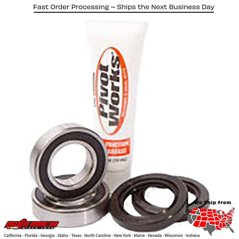 Front Wheel Bearing Kit Kawasaki Kx250f 2004-2022 Kx450f 2006-2018