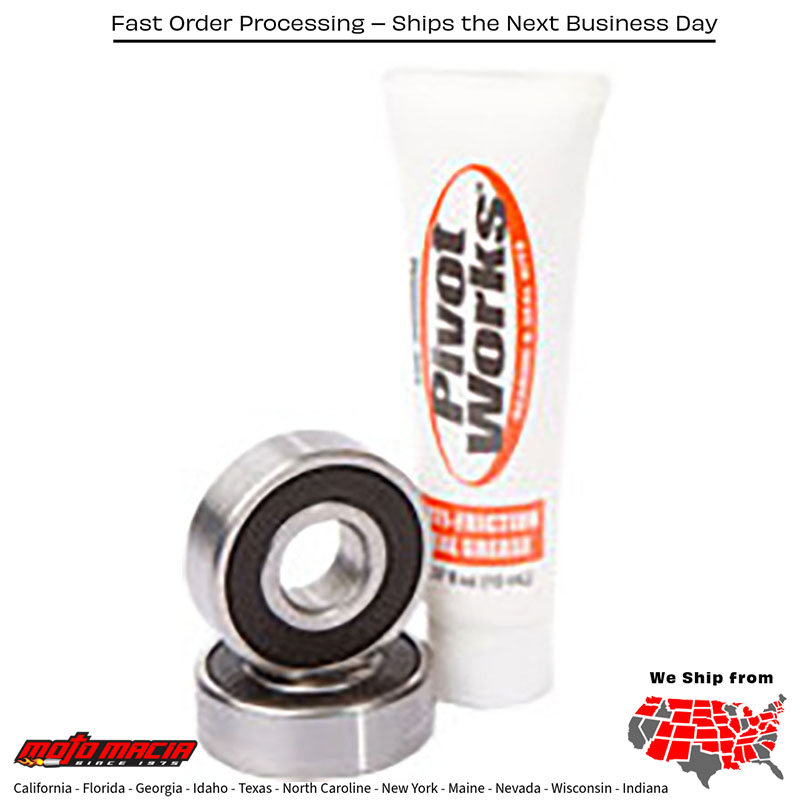 Front Wheel Bearing Kit Kawasaki Klx125l 2003-2006 Suzuki Dr-Z125l 2003-202