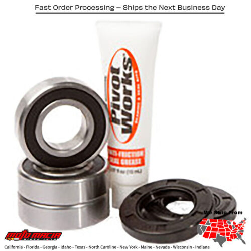 Rear Wheel Bearing Kit Kawasaki Kx250 1997-2002 Kx125 1997-2002