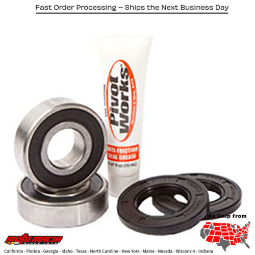 Rear Wheel Bearing Kit Honda Vt800c Shadow 1988-1988 Suzuki Rm250 1987-1987