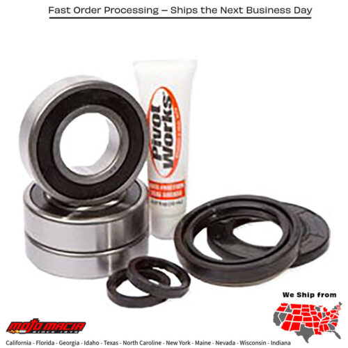 Rear Wheel Bearing Kit Honda Trx500fa Rubicon [Sra] 2001-2014 Honda Trx500f