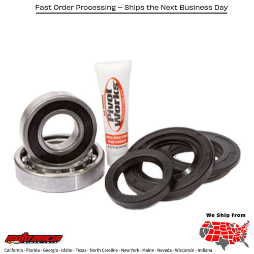Rear Wheel Bearing Kit Yamaha Yfm600fg Grizzly 4wd [Sra] 1998