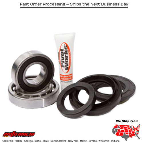Rear Wheel Bearing Kit Yamaha Yfm600fg Grizzly 4wd [Sra] 1999-2001PW