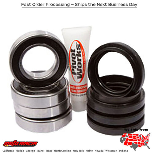Rear Wheel Bearing Kit Yamaha Yfm660fg Grizzly 4wd [Irs] 2002-2002PW