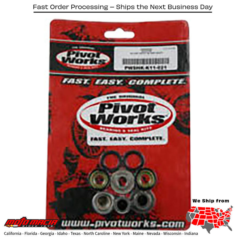 Shock Bearing Kit Kawasaki Klx140g 2017-2020 Kx250f 2004-2022 Kawa more