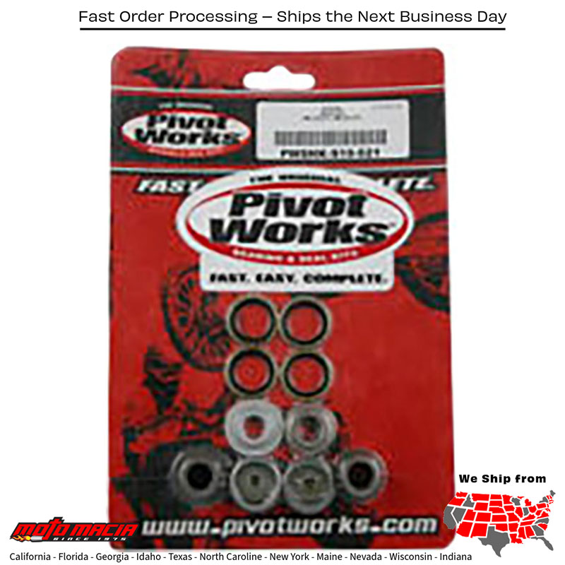 Shock Bearing Kit Suzuki Rm250 2001-2001 Rm125 2001-2001PW Rear Shoc - Image 2