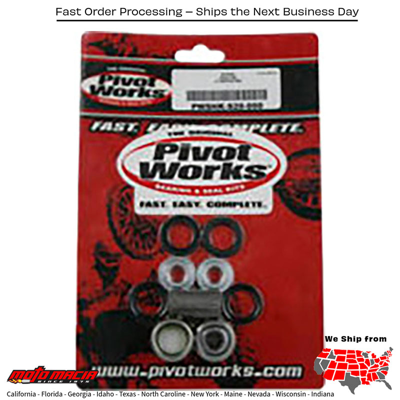Shock Bearing Kit Suzuki Lt250r Quadracer 1987-1990 Lt500r Quadracer - Image 2