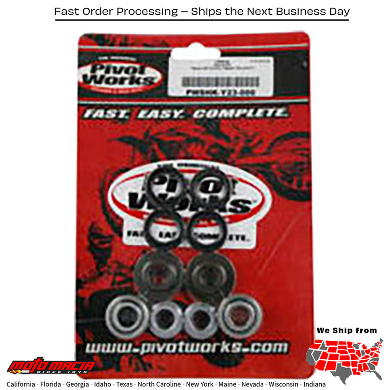 Shock Bearing Kit Yamaha Yfm660r Raptor 2002-2005PW Rear