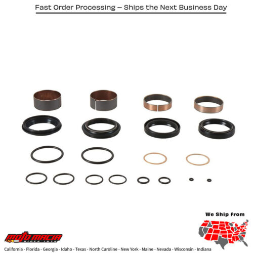 Seal/Bushing Kit Forks Kawasaki Kx500 1997-2004PW Rebuild Kit - W/Bush