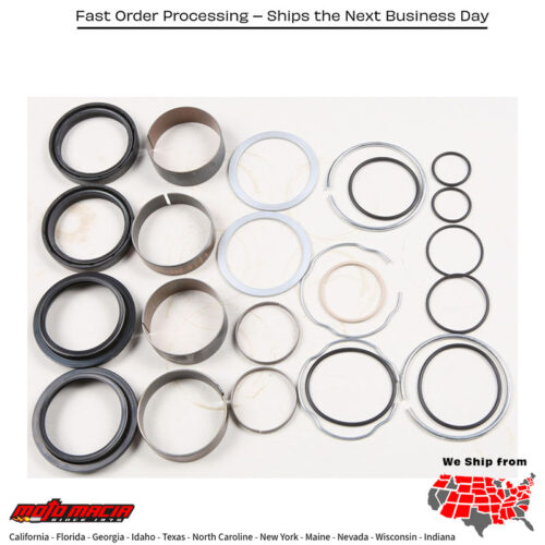 Seal/Bushing Kit Forks Kawasaki Kx450f 2015-2018 Suzuki Rm-Z450 2015-2017
