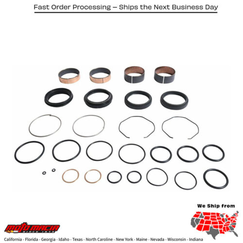 Seal/Bushing Kit Forks Kawasaki Kx250f 2020-2022PW Fork Rebuild Kit
