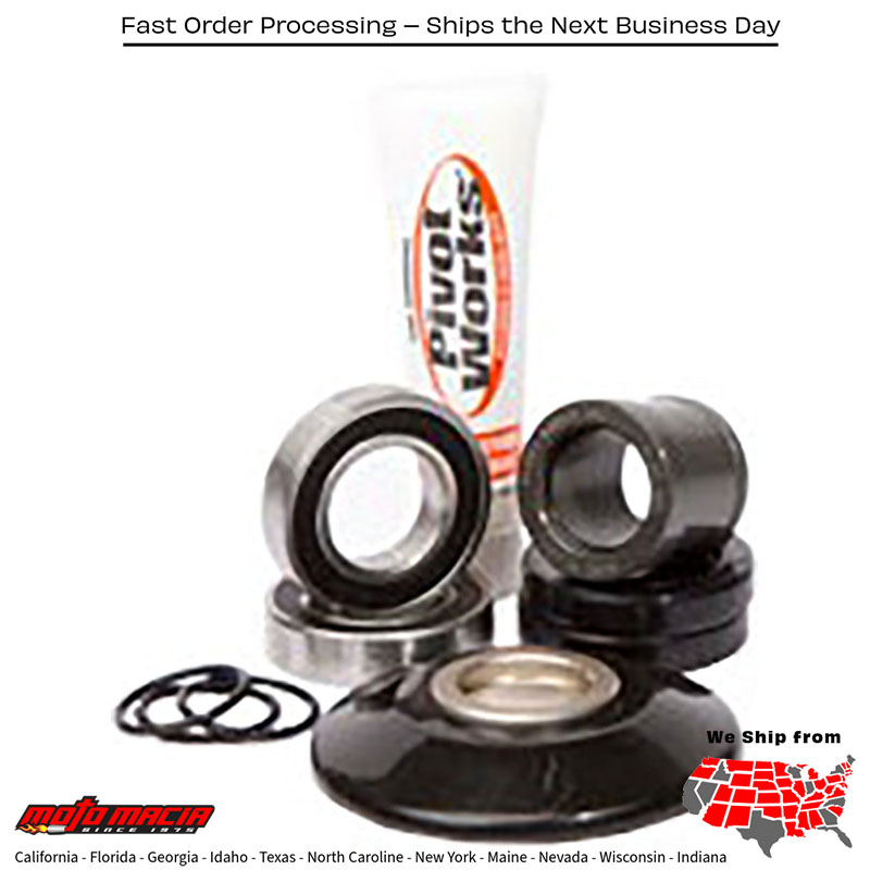 Water Proof Wheel Collar Kit Front Honda CRF450R 2004-2008