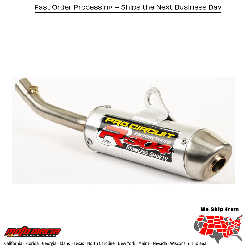 304 Silencer Husaberg Te250 2012-2013 Husqvarna Tc 250 2014-2016