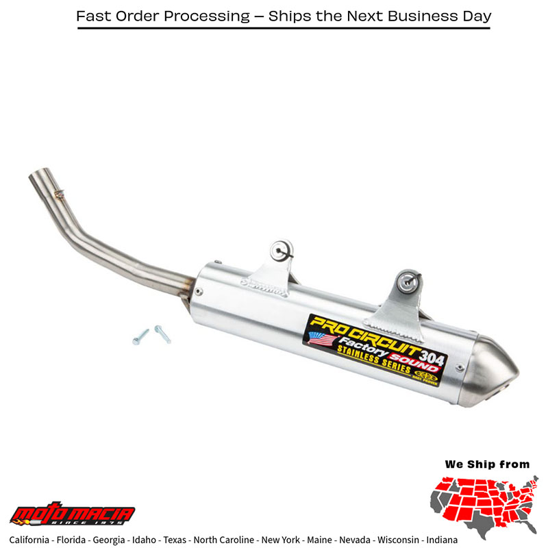 P/C 304 Silencer Husaberg Te300 2011-2013 Husqvarna Te 300 2014-2016 Ktm 30 - Image 2