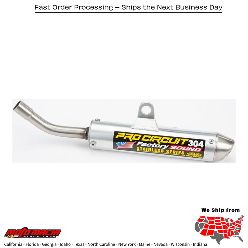 P/C 304 Silencer Ktm 65 Sx 2016-2023 Husqvarna Tc 65 2017-2023 Gas-Gas Mc 6 - Image 2