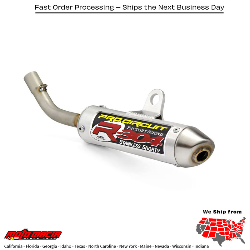 P/C R-304 Silencer Ktm 65 Sx 2016-2023 Husqvarna Tc 65 2017-2023 Gas-Gas Mc