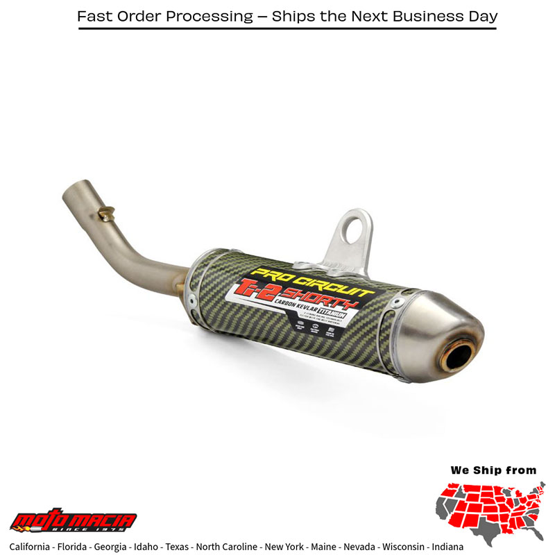 P/C Ti-2 Silencer Ktm 65 Sx 2016-2023 Husqvarna Tc 65 2017-2023 Gas-Gas Mc