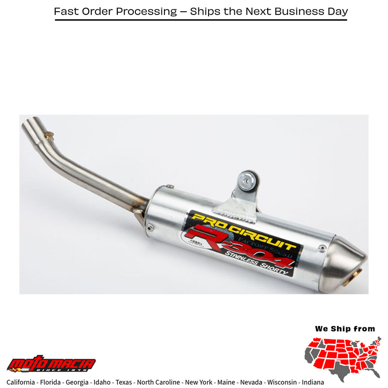 R-304 Silencer Ktm125/150sx '16-18 Ktm 150 Xc-W 2017-2018 Husqvarna Tc 125