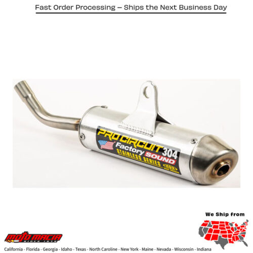 304 Silencer Ktm 85 Sx (17/14) 2018-2018 Husqvarna Tc 85 (17/14) 2018-2018