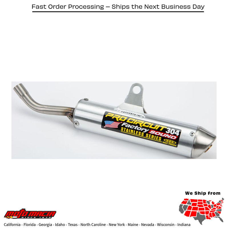 304 Silencer Ktm 85 Sx (17/14) 2018-2024 Husqvarna Tc 85 (17/14) 2018-2024