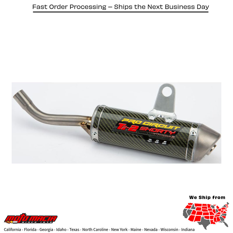 P/C Ti-2 Silencer Ktm85sx '18-20 Ktm 85 Sx (17/14) 2018-2023 Husqvarna Tc