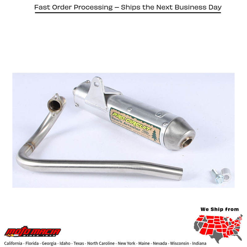 Type 296 Spark Arrestor Suzuki Lt50 Quadrunner 1987-1987