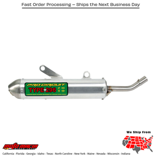 Type 296 Spark Arrestor Suzuki Rm125 2002-2007