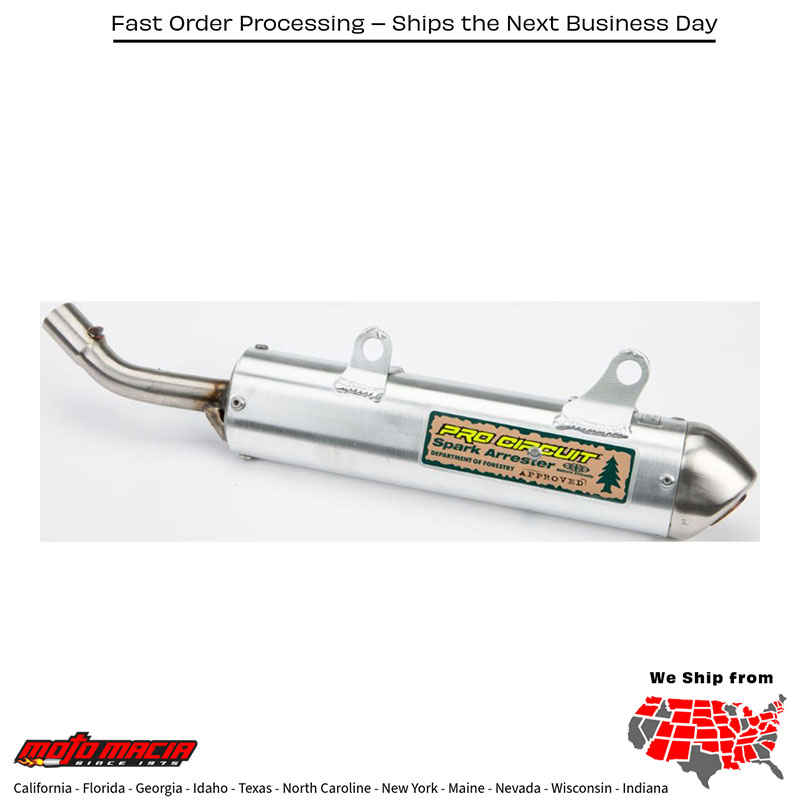 Type 296 Spark Arrestor Suzuki Rm250 2001-2001 Rm125 2001-2001