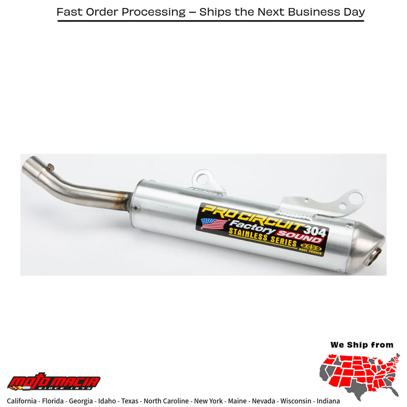 P/C R-304 Silencer Suzuki Rm250 2004-2008