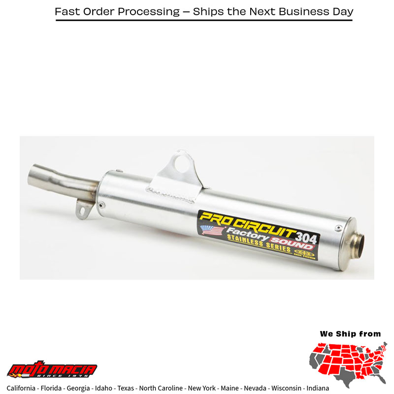 304 Silencer Yamaha Yz490 1984-1990
