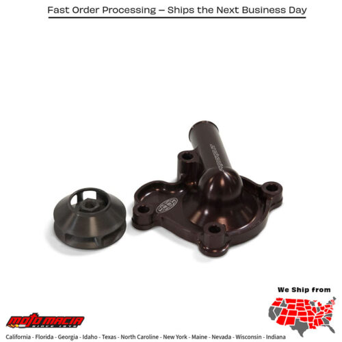 Water Pump Cover W/Impeller Honda Crf250r 2010-2017