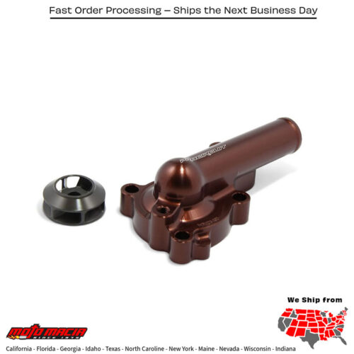 P/C Water Pump Cover W/Impeller Kawasaki Kx450f 2006-2014
