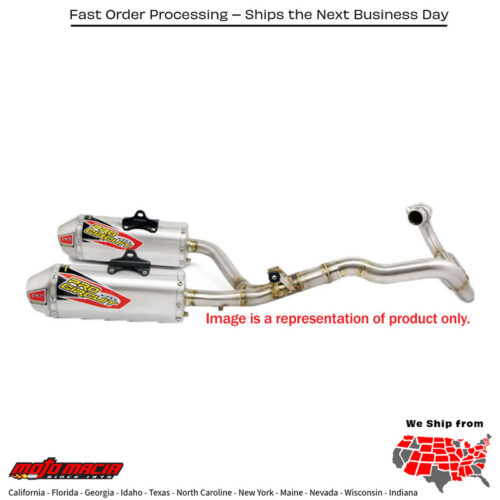 T-6 Stainless Dual System Honda Crf250r 2014-2015