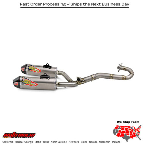 Ti-6 Dual System W/Carbon Cap Honda Crf450r 2015-2016