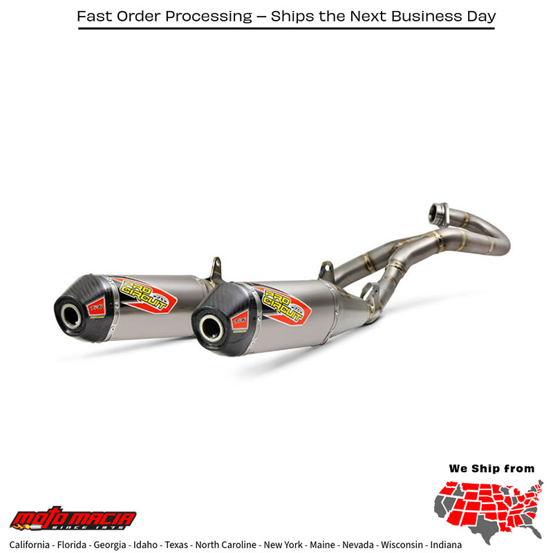 Ti-6 Dual System Honda Crf450r '19 Crf450rx 2019-2020