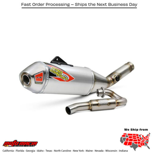 T-6 Jcr S/S System W/Ti Can Crf450x '19 Replica Honda Crf450x 2019-2025