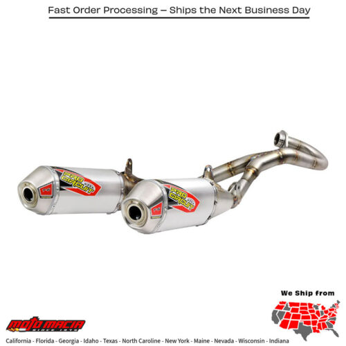 T-6 Ss Dual System Honda Crf250r 2020-2021 Crf250rx 2020-2021