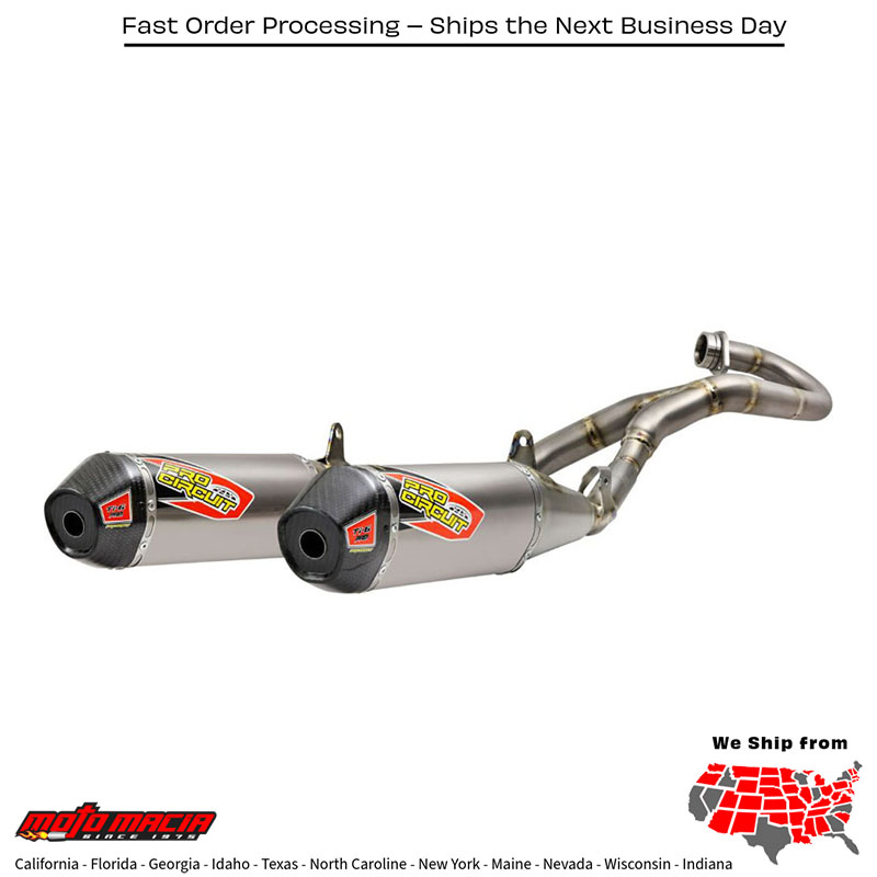Ti-6 Pro Dual System Honda Crf250r 2020-2021 Crf250rx 2020-2021