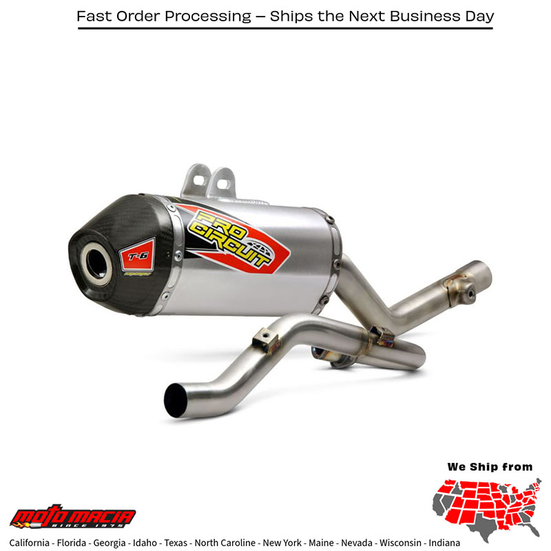 T-6 Exhaust System for Honda CRF230F 2003-2020
