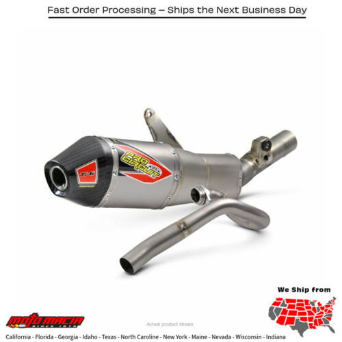 Ti-6 Ti System W/Carbon Caps Honda Crf250r 2022-2024 Crf250rx