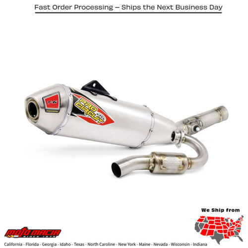 P/C T-6 Exhaust System for Kawasaki Kx250f '09-16 (2009-2016)