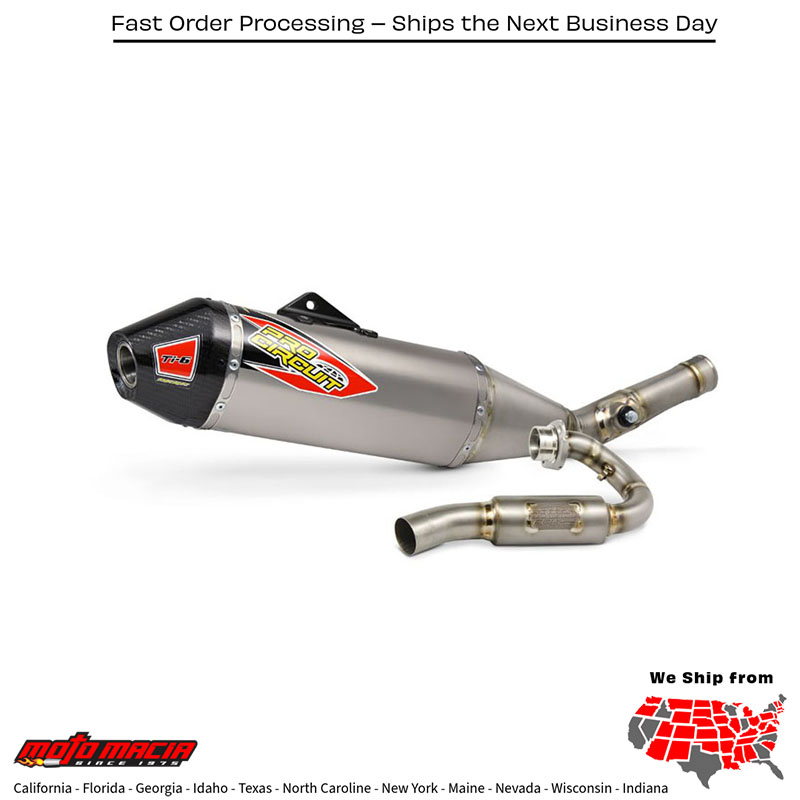 Ti-6 Ti Exhaust System for Kawasaki Kx450f '09-15 2009-2015