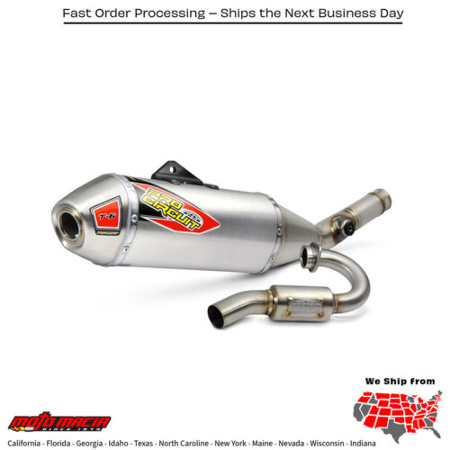 T-6 Stainless Exhaust System for Kawasaki Kx250f 2017-2019