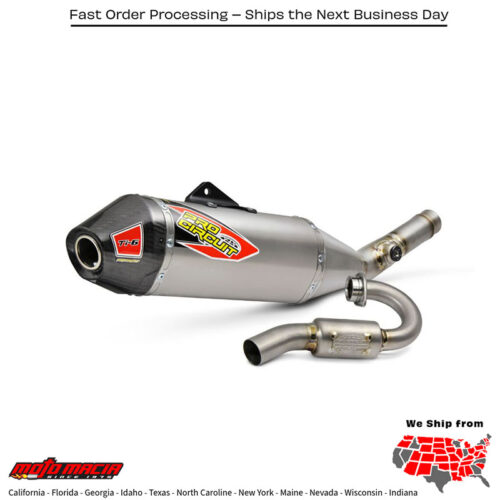 Ti-6 Titanium Exhaust System for Kawasaki KX250F 2017-2019