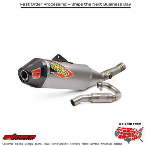 Ti-6 Exhaust System for Kawasaki Kx450f '16-18