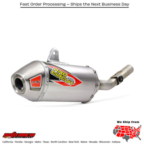 T-6 Stainless Slip-On Silencer Kawasaki Klx230r 2020-2021